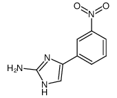 4-(3-nitrophenyl)-1H-imidazol-2-amine Structure