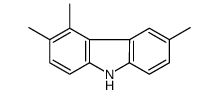 3,4,6-trimethyl-9H-carbazole结构式