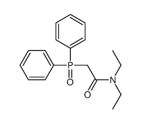 2-diphenylphosphoryl-N,N-diethylacetamide结构式