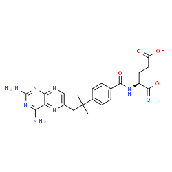 10,10-dimethyl-10-deazaaminopterin结构式