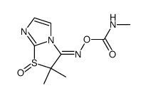 2,2-Dimethyl-3-[O-(methylcarbamoyl)oximino]-2,3-dihydroimidazo[2,1-b]thiazole-1-oxide Structure