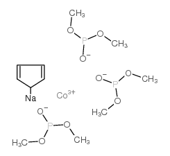SODIUM (CYCLOPENTADIENYL)TRIS(DIMETHYLPHOSPHITO)CO结构式