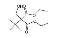 diethyl tert-butyl(hydroxymethyl)malonate Structure