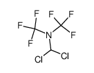 N-(dichloromethyl)-1,1,1-trifluoro-N-(trifluoromethyl)methanamine Structure
