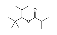 2,2,4-trimethylpentan-3-yl 2-methylpropanoate结构式