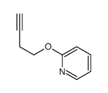 2-but-3-ynoxypyridine Structure
