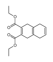 diethyl 1,4,5,8-tetrahydro-2,3-naphthalenedicarboxylate结构式