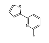 2-FLUORO-6-(THIOPHEN-2-YL)PYRIDINE Structure