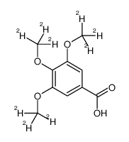 3,4,5-Trimethoxybenzoic acid-d3 Structure