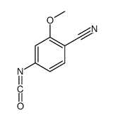 4-isocyanato-2-methoxybenzonitrile Structure