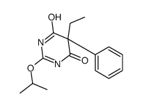 5-ethyl-5-phenyl-2-propan-2-yloxy-1H-pyrimidine-4,6-dione结构式