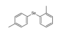 o-tolyl-p-tolyl selenide Structure