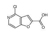 4-Chlorofuro[3,2-c]pyridine-2-carboxylic acid Structure
