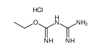 O-ethyl-N-carbamimidoyl-isourea, hydrochloride Structure