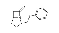 (2R,5R)-2-(phenylsulfanylmethyl)-1-azabicyclo[3.2.0]heptan-7-one结构式