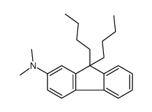 9,9-dibutyl-N,N-dimethylfluoren-2-amine Structure