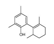 2-(2,6-dimethylcyclohexen-1-yl)-4,6-dimethylphenol结构式