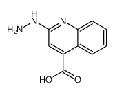 4-Quinolinecarboxylicacid,2-hydrazino-(9CI) structure