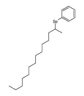 tetradecan-2-ylselanylbenzene结构式