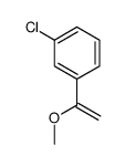 1-chloro-3-(1-methoxyethenyl)benzene结构式