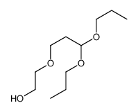 2-(3,3-dipropoxypropoxy)ethanol Structure