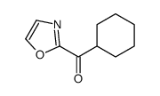 2-CYCLOHEXANOYLOXAZOLE Structure