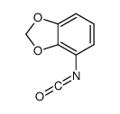 4-isocyanato-1,3-benzodioxole Structure