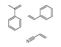 prop-2-enenitrile,prop-1-en-2-ylbenzene,styrene结构式