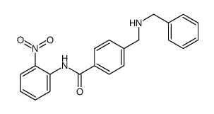 4-[(benzylamino)methyl]-N-(2-nitrophenyl)benzamide Structure