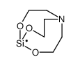 4,6,11-trioxa-1-aza-5λ3-silabicyclo[3.3.3]undecane Structure