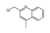 2-(chloromethyl)-4-methylquinoline结构式