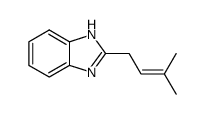 1H-Benzimidazole,2-(3-methyl-2-butenyl)-(9CI) structure