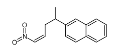 2-(5-nitropent-4-en-2-yl)naphthalene Structure