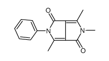 1,2,4-trimethyl-5-phenylpyrrolo[3,4-c]pyrrole-3,6-dione Structure