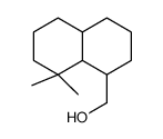 octahydro-8,8-dimethylnaphthalene-1-methanol structure