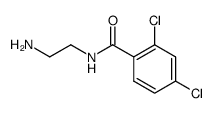 N-(2-aminoethyl)-2,4-dichlorobenzamide Structure