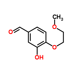 3-Hydroxy-4-(2-methoxyethoxy)benzaldehyde Structure