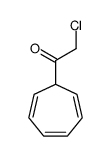 2-chloro-1-cyclohepta-2,4,6-trien-1-ylethanone Structure