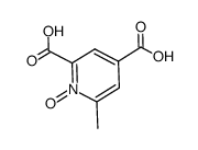 6-methylpyridine-2,4-dicarboxylic acid N-oxide结构式