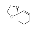 1,4-Dioxaspiro[4.5]decane-6-ene structure