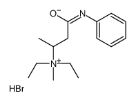 (4-anilino-4-oxobutan-2-yl)-diethyl-methylazanium,bromide Structure