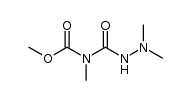 Carbamic acid,[(2,2-dimethylhydrazino)carbonyl]methyl-,methyl ester (9CI)结构式