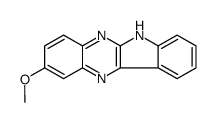 2-methoxy-6H-indolo[2,3-b]quinoxaline结构式
