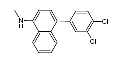 4-(3,4-dichlorophenyl)-N-methylnaphthalen-1-amine Structure