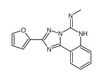 2-(furan-2-yl)-N-methyl-[1,2,4]triazolo[1,5-c]quinazolin-5-amine Structure