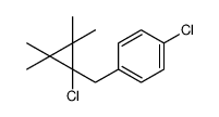 1-chloro-4-[(1-chloro-2,2,3,3-tetramethylcyclopropyl)methyl]benzene结构式