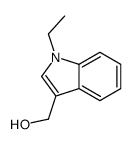 1-ETHYL-1H-INDOLE-3-METHANOL结构式