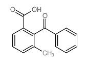 Benzoic acid,2-benzoyl-3-methyl-结构式