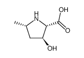 L-Proline, 3-hydroxy-5-methyl-, (3S,5S)- (9CI)结构式