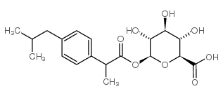 Ibuprofen Acyl-b-D-glucuronide Structure